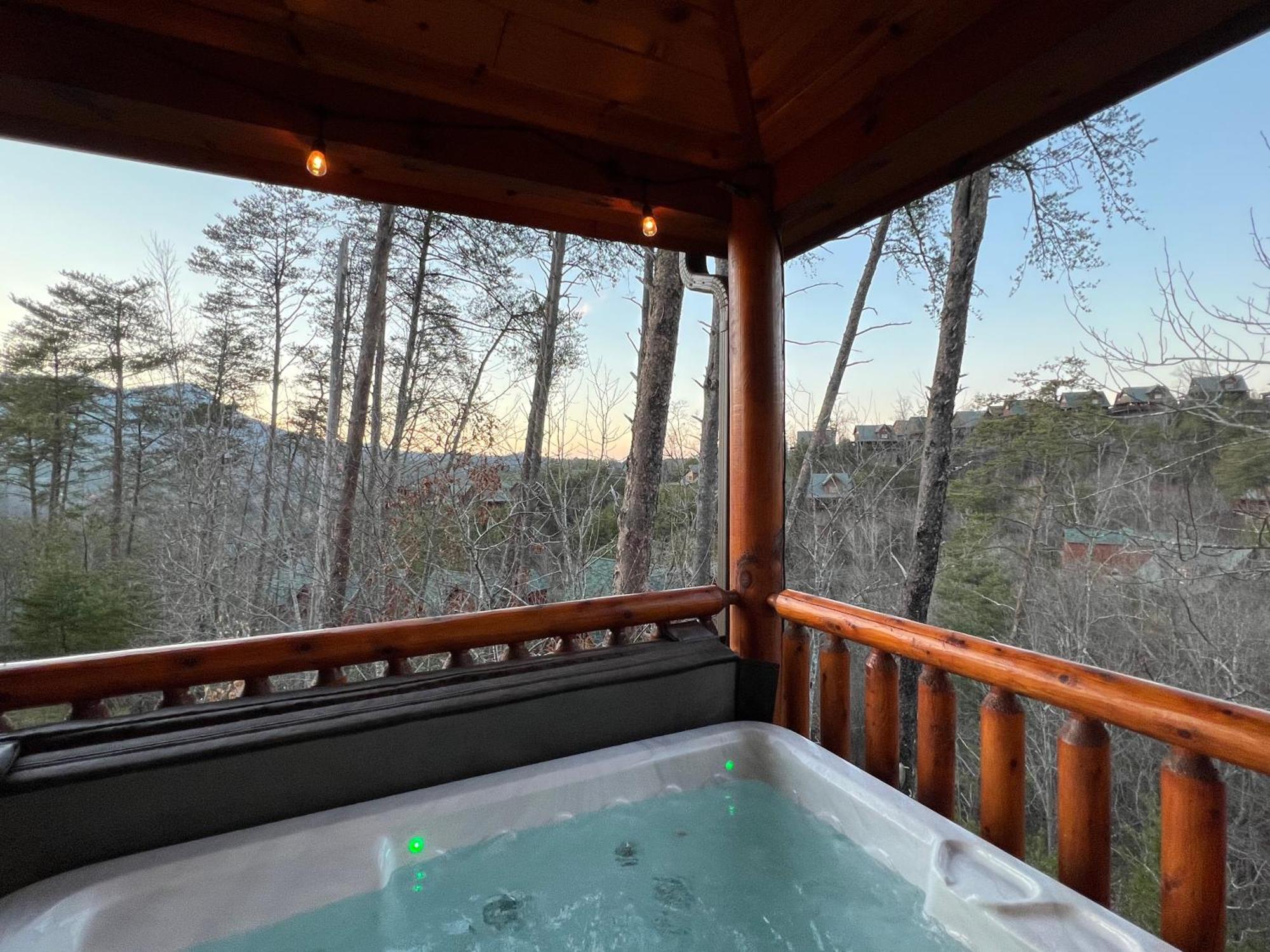 Indoor Heated Pool Hot Tub Cabin Sevierville Esterno foto