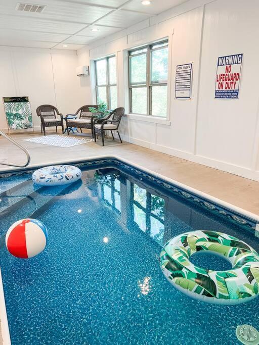 Indoor Heated Pool Hot Tub Cabin Sevierville Esterno foto
