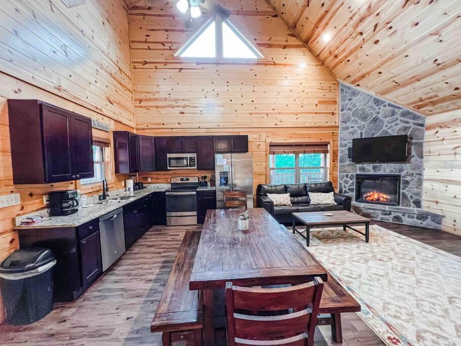 Indoor Heated Pool Hot Tub Cabin Sevierville Esterno foto
