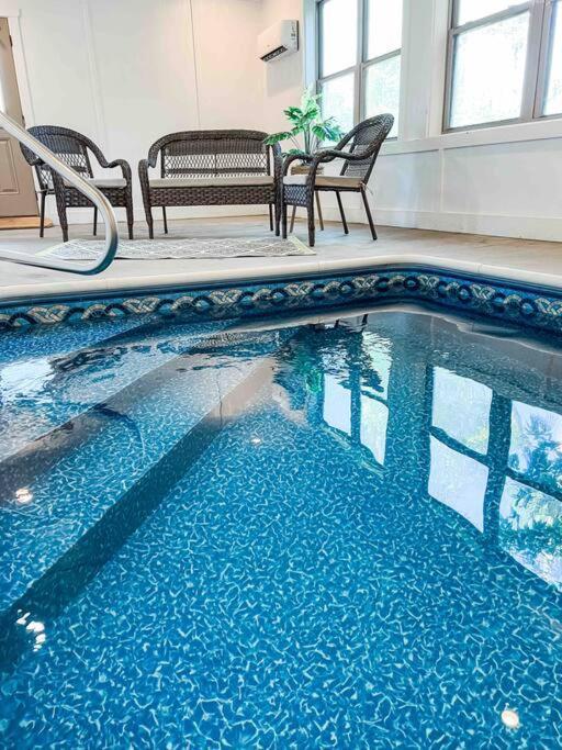 Indoor Heated Pool Hot Tub Cabin Sevierville Esterno foto