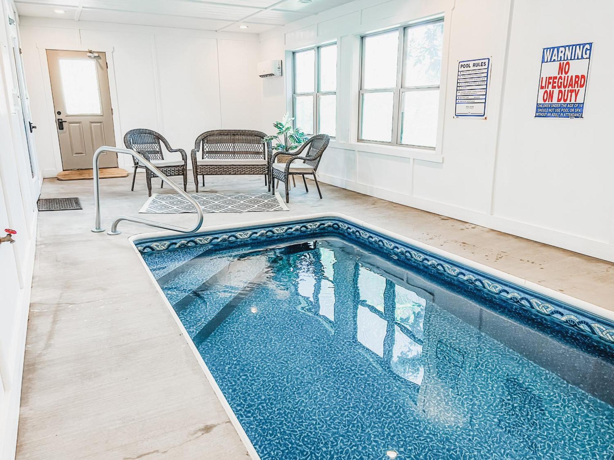 Indoor Heated Pool Hot Tub Cabin Sevierville Esterno foto